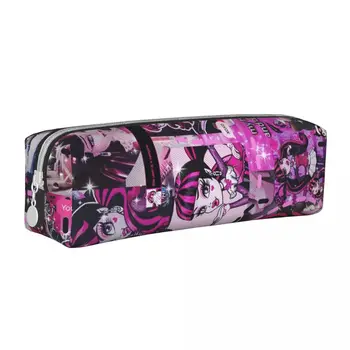 Милые пеналы для девочек-Дракулаур, Милые сумки для ручек Monster High для студентов, большие вместительные школьные косметические пеналы для карандашей