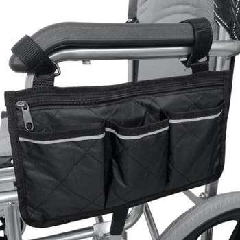 1 шт. сумка для хранения электрического скутера подлокотник инвалидной коляски боковая сумка для хранения подлокотник сиденья Сумка для хранения