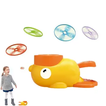 Игрушка-диск-шутер, уличные поп-летающие игрушки для детей, наступающая на летающую игрушку, поп-летающая игрушка, семейная игра на открытом воздухе, Летающий диск, игрушечная вечеринка