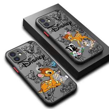 Силиконовый Чехол Мягкий Disney Bambi Deer Чехол для Телефона Apple iPhone 12 Mini SE XR 15 Pro XS X 13 8 Plus 14 Pro Max 7 6S 11 Pro