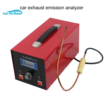 Анализатор выбросов выхлопных газов автомобиля LPQ-2 детектор содержания кислорода в ремонтной мастерской для обнаружения газового дыма портативный