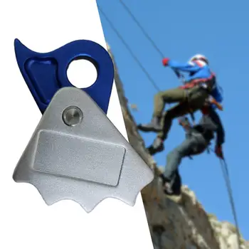Зажим для захвата альпинистской веревки Страховочное устройство Регулятор захвата талрепа Защита от падения