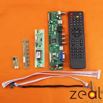 Плата контроллера ЖК-дисплея TV HDMI VGA USB CVBS RF для 15,4-дюймового LTN154XB 1280*800