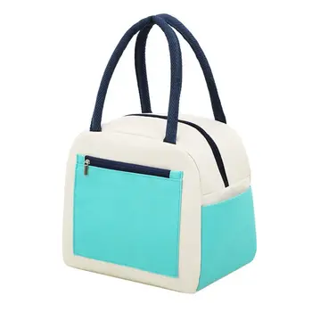 Сохраняющая тепло сумка для пикника, портативная утолщенная сумка для ланча, легко моющаяся Изоляционная сумка для хранения продуктов в кемпинге