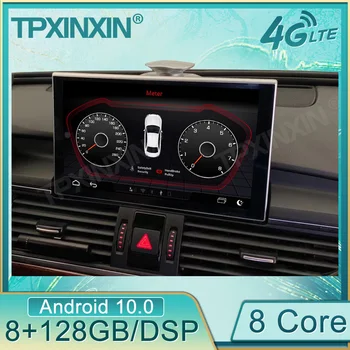 Android 10,0 8 Core 8 + 128 ГБ Автомобильный Мультимедийный Плеер Для Audi A6 C7 2012 ~ 2018 Автоматическая GPS Навигация Сенсорный Экран