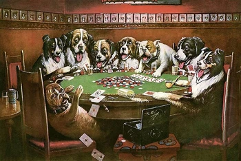JMINE Div 5D Poker casino Dog Полная Алмазная Живопись наборы для вышивки крестом art Высококачественная Животная 3D краска с бриллиантами