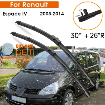 Щетка Стеклоочистителя Автомобиля Renault Espace IV 2003-2014 Резиновая Силиконовая Заправка Лобового Стекла Стеклоочиститель Переднего Стекла 30 
