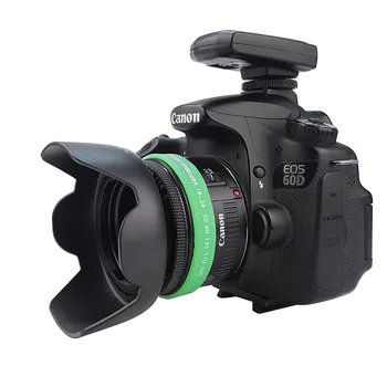 Бленда объектива камеры ES-62 с байонетным креплением Подходит для Canon EF 50 мм F1.8 II 52 мм Аксессуары для фильтрующих объективов (не для объектива STM)