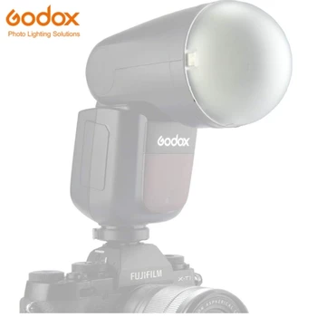 Купольный рассеиватель Godox AK-R11, Совместимый с круглой головкой вспышки Godox H200R, вспышками серии Godox V1, V1-S, V1-N, V1-C, AD200 Pro,