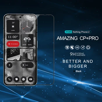 Экран NILLKIN for Nothing Phone 2 CP + Pro из закаленного стекла С полным покрытием экрана взрывозащищенной защитной пленкой из закаленного стекла