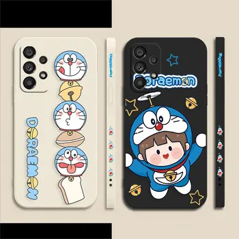 Аниме D-Doraemon Cat Чехол для телефона Samsung A14 A73 A72 A71 A53 A52 A51 A42 A34 A33 A32 A23 A22 A21S A13 A12 4G 5G Чехол