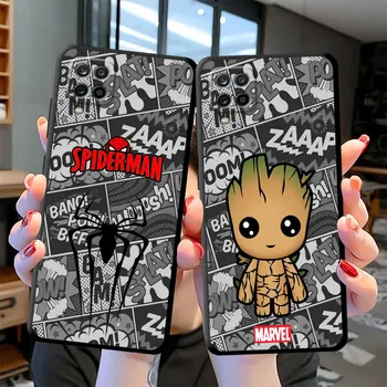 Мягкий чехол для телефона Marvel Avengers Spiderman IRonman из ТПУ для Nokia G21 6 5 5 3 X10 G10 7 XR20 Cases Cover