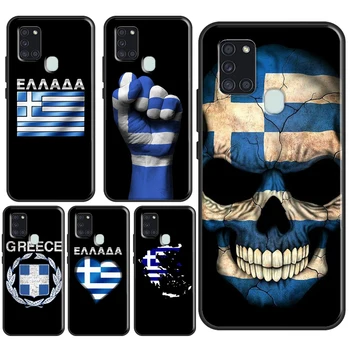 Греция Чехол с греческим Флагом Для Samsung Galaxy A52 A32 A22 A12 A13 A23 A33 A53 A73 A14 A24 A34 A54 A71 A51 Чехол