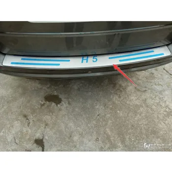 Автомобильные чехлы, протектор заднего бампера из нержавеющей стали, порог, подходит для стайлинга автомобилей Great Wall Haval/Hover H5 2010-2018