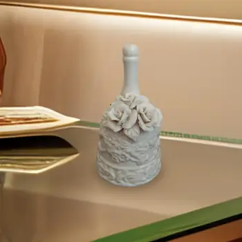 Колокольчик, керамический сувенир, Сервировочный колокольчик на годовщину, Обеденный стол, звонящий колокольчик