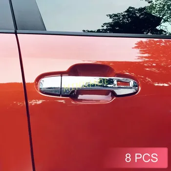 Хромированные Накладки на дверные ручки для Subaru Crosstrek 2024 Аксессуары без ключа