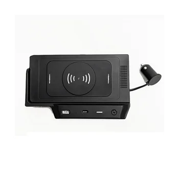 Автомобильное Беспроводное Зарядное Устройство QI Зарядное Устройство для Телефона Mercedes Benz GLE C167 W176 GLE350 Магнитное Зарядное Устройство для iPhone 12 13 14