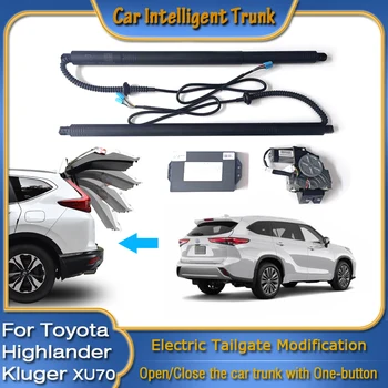 Для Toyota Highlander Kluger XU70 2019 ~ 2022 Автомобиль С Электроприводом Открывания Багажника, Электрическим Всасыванием Задней Двери, Интеллектуальной Стойкой Подъема Задней Двери