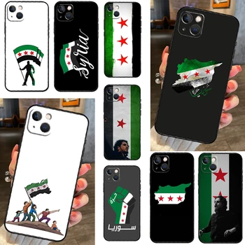 Сирия Чехол С флагом Сирийской Республики Для iPhone 13 14 11 12 15 Pro Max X XR XS Max 7 8 Plus SE 2020 2022 14 Plus Задняя Крышка