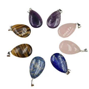 YX140 Основной цвет ремесленный камень кулон ожерелье хрустальные аксессуары хорошо продаются в Европе и Америке