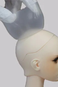 luodoll Новый 1/6 1/4 1/3 BJD силиконовый парик с прозрачной головкой, защитный колпачок для куклы, противоскользящий протектор
