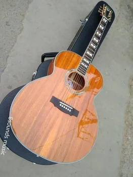 бесплатная доставка профессиональная гитара jumbo acoustic guitars F50 винтажная гитара AAA koa guild акустические электрогитары