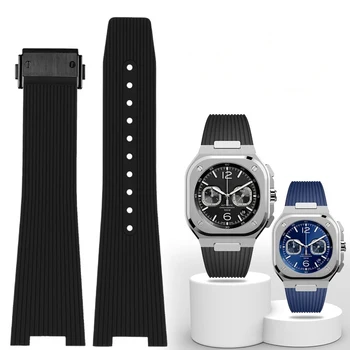 Для Tissot PRX T137.407 T137.410 Super player Модные Резиновые Силиконовые часы StrapQuick soft release мужской браслет 25*12 мм