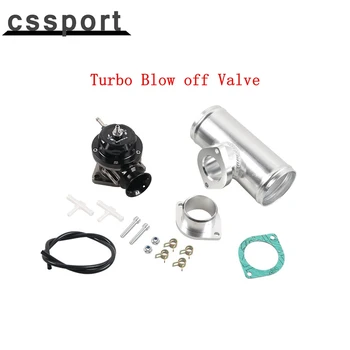 Алюминиевый Продувочный Клапан Type-RS Turbo Регулируемый 25psi BOV С Фланцевой Трубой 63 мм Для Адаптера Продувочного клапана GD-RS FV RZ