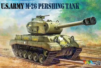 Комплект моделей танков Tiger Model 501 армии США M-26 PERSHING