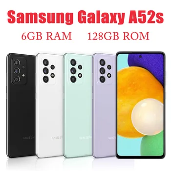 Оригинальный Разблокированный Samsung Galaxy A52s 5G A528B / DS с двумя Sim-картами 6,5 