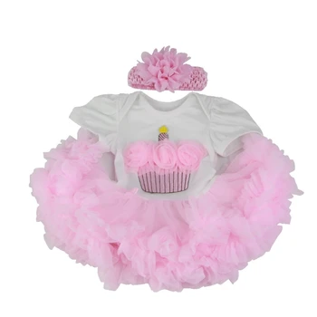 Модный комплект детского боди Rebirth C5AA с цветочной повязкой на голове, прочный и удобный, подходит для ребенка Rebirth 22-23 дюймов