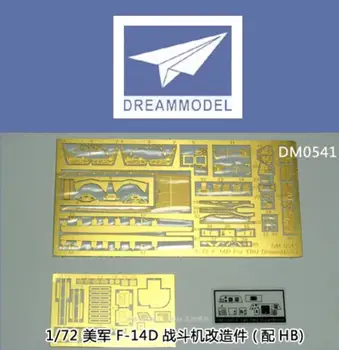 Модель Dream DM0541 1/72 US F-14D с фототравлением для Hobby Boss 80278