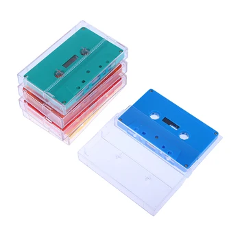1 комплект Стандартного кассетного цветного магнитофона с магнитной аудиокассетой на 45 минут, прозрачный ящик для хранения школьных принадлежностей