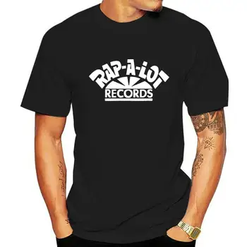 Классическая футболка Rap-A-Lot Records с графическим трендом, Молодежная рубашка Унисекс для Мужчин, Футболка Женская Aldult, Повседневная Милая Простая футболка (2)
