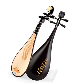 Китайская лютня Pipa, национальный струнный музыкальный инструмент из розового дерева, Pi pa, известный бренд для взрослых, играющий на pipa с полным набором аксессуаров Pipa