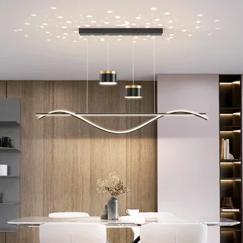 Современный обеденный подвесной светильник для столовой внутреннее освещение Потолочный светильник подвесной светильник светодиодные Люстры для гостиной внутреннее освещение