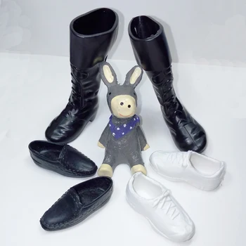 3 пары / лот Кукольная обувь в смешанном стиле, ботинки, кроссовки, Обувь для кукол Кен, Аксессуары для кукол Барби, бойфренд Кен, высококачественная детская игрушка
