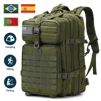 50Л/30Л Походный рюкзак для кемпинга, мужской военно-тактический рюкзак 3P Attack Bag, Многофункциональный Походный рюкзак для охоты и рыбалки