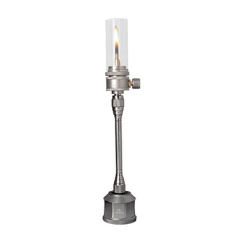 1шт Лампа Из Алюминиевого Сплава Открытый Газовый Фонарь Комплект Для Свечей Кемпинговая Лампа С Удлинителем Пустого Бака Для Кемпинга На Открытом воздухе