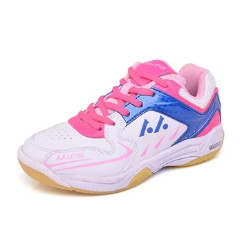 Обувь для настольного тенниса для мальчиков и девочек, уличная красная Розовая Детская спортивная профессиональная обувь, Детская обувь для бадминтона, легкая теннисная